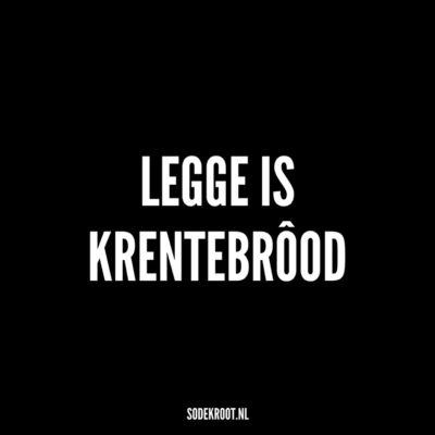legge is krentebrood