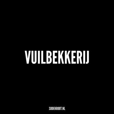 vuilbekkerij