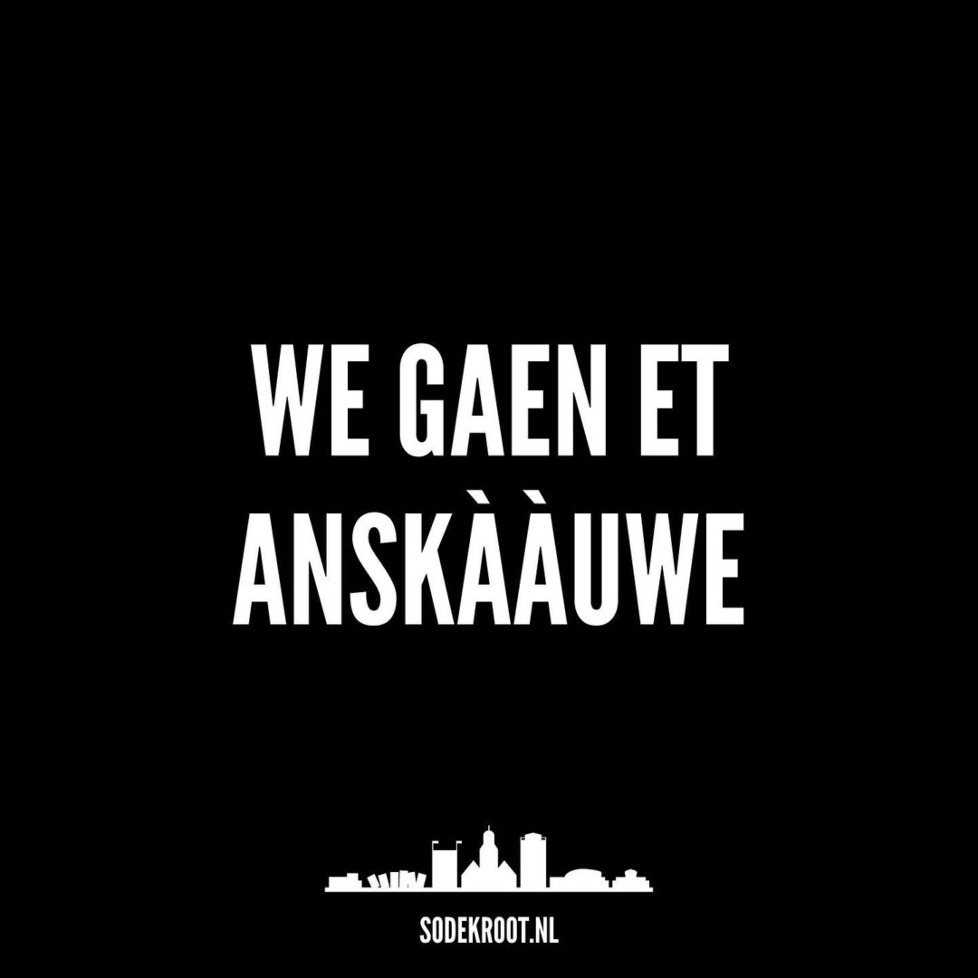 We gaen et aanskààuwe