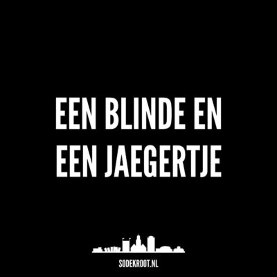 Een blinde en een jaegertje