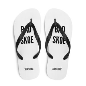 Slippers wit - bad skoe
