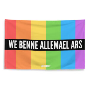 We benne allemael ars - Spandoek