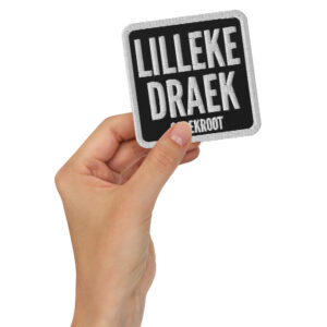 Lilleke draek - Geborduurde patches